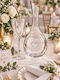 Georgiou Dekanter Hochzeit aus Glas