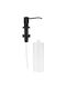 Kunststoff Spender Schwarz 500ml