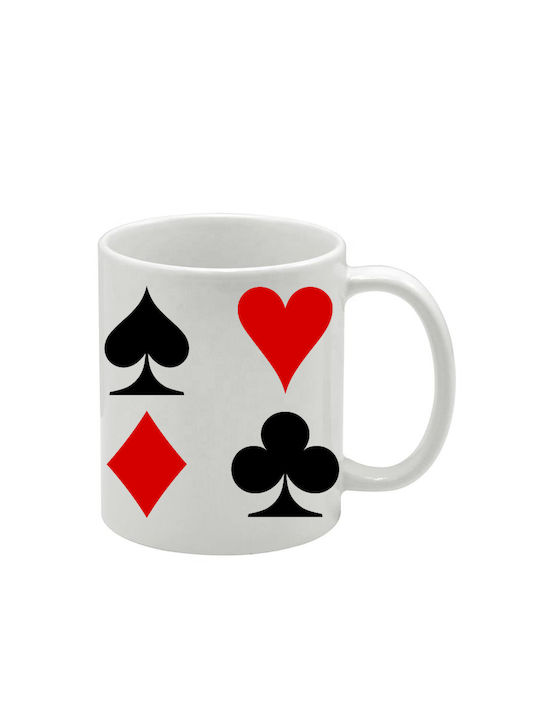 Weiße Tasse Alice