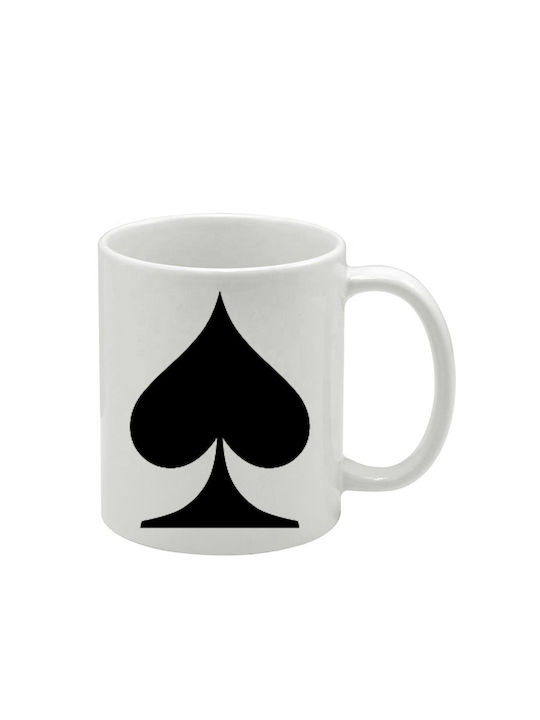 Weiße Tasse Alice