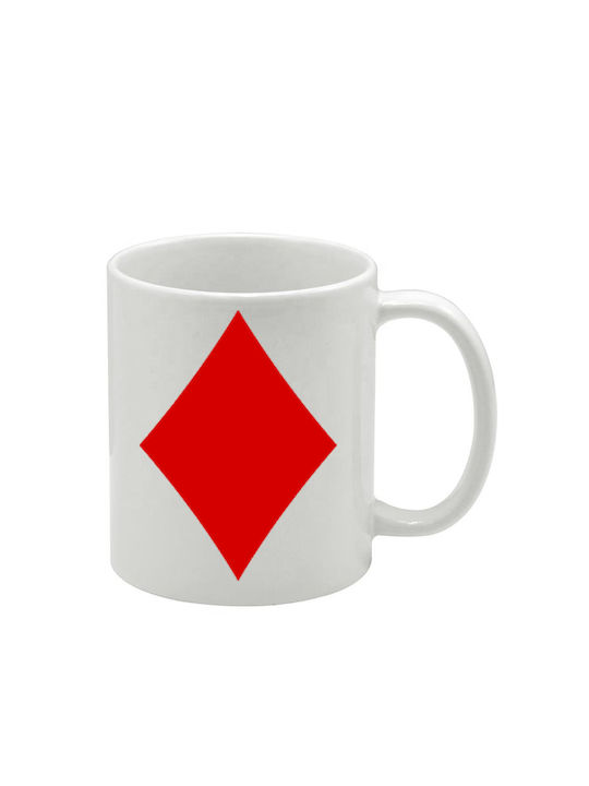 Weiße Tasse Alice