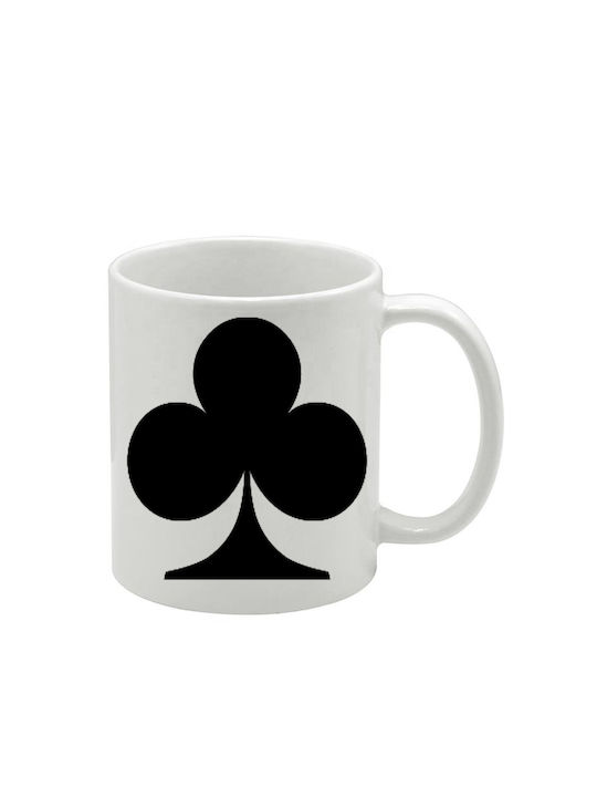 Weiße Tasse Alice