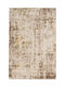 Domoletti Carpet Mia 3D Non-Slip Rectangular Rug with Fringes Beige 140x200cm