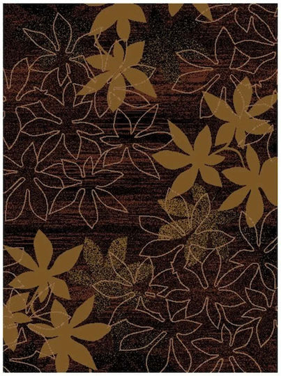 Domoletti Shiraz 1252 B11 Non-Slip Runner Rug Black 11x170cm
