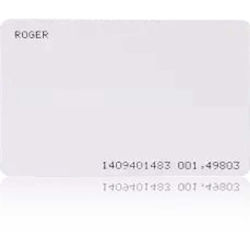 Κάρτα Εγγύτητας Roger Mfc-3 Λεπτή Pvc 13,56 Mhz Mifare Classic 4k