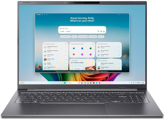 Acer Aspire 16 AI 16" IPS FHD+ 120Hz (Ultra 7-355/16GB/512GB SSD/W11 Home) (US Keyboard)