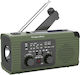 Kruger & Matz Handheld Radio Solar mit USB Grüne