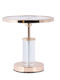 Metallic Cake Stand With Stand Gold 12x12x20cm
