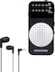 Memorex MX-PR40-SL Radio De Buzunar Cu Baterii Negru