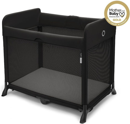 Bugaboo Stardust Παρκοκρέβατο με Στρώμα Μαύρο
