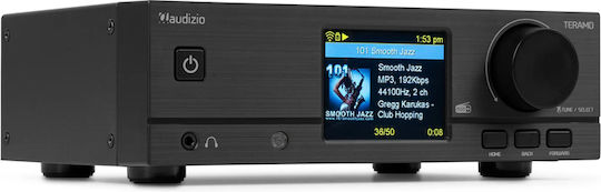 Audizio Teramo Настолно радио DAB с Bluetooth и USB Черно