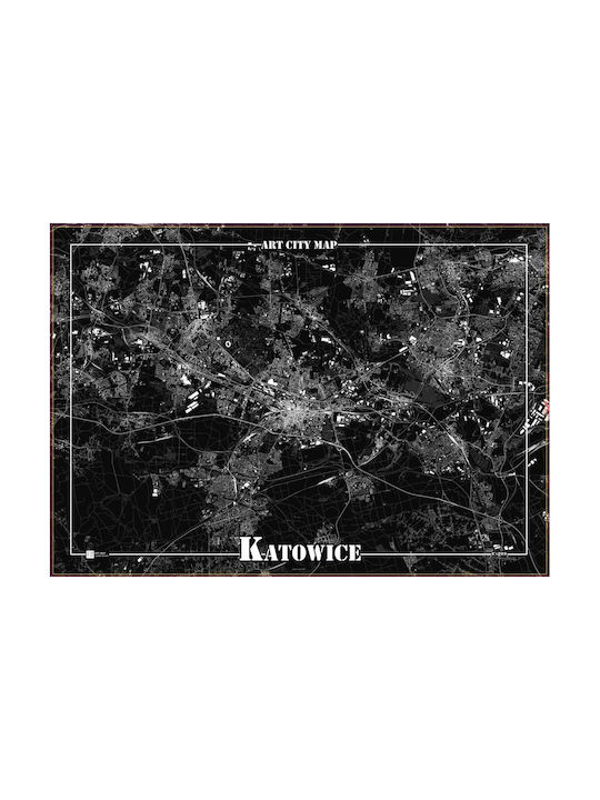 Art-Map Poster 65x52cm