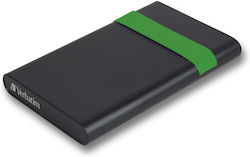Verbatim 53111 USB-A 3.0 HDD Extern 500GB 2.5" Negru