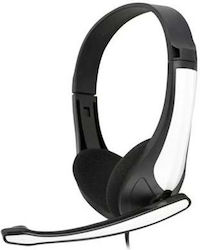 Platinet On Ear Multimedia Headphones with Microphone in White Colour FH4088W Platinet On Ear Multimedia Headphones with Microphone in White Colour FH4088W