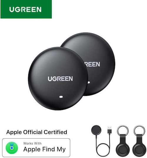 Ugreen CM918 Apple Find My Schwarze 2Stücke