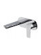 Cersanit Built-in Mixer & Supply Set for Bathroom Sink Silver