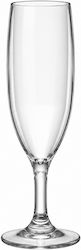 glassFORever Pool Glass 170ml For Champagne Made Of PC Plastic