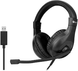 C-TECH MHS-05U Over Ear Multimedia Headsets with Microphone and USB-A Connection C-TECH MHS-05U Over Ear Multimedia Headsets with Microphone and USB-A Connection