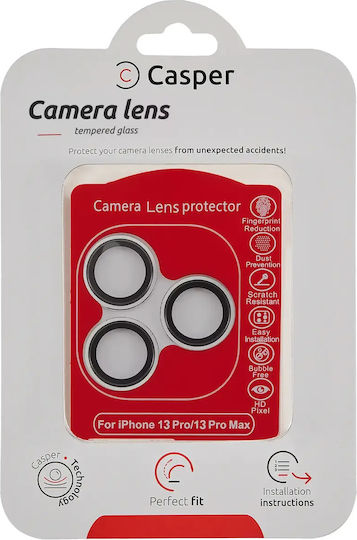 Casper Camera Protection Tempered Glass Silver for iPhone 13 Pro / 13 Pro Max