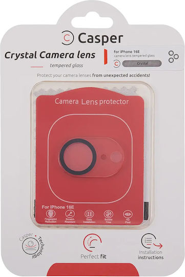Casper Camera Protection Tempered Glass for Iphone 16e