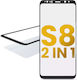 2 In 1 Front Glass Oca Pre-installed Samsung Galaxy S8