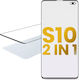 2 В 1 Предно Стъкло Oca Предварително Инсталирано Samsung Galaxy S10 Plus