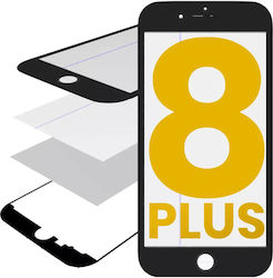 Sticlă Cadru Oca Polarizator Preinstalat iPhone 8 Plus Negru