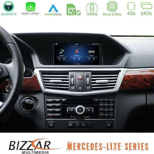 Bizzar Auto-Audiosysteme für Mercedes-Benz E Klasse (Bluetooth/USB/Eingebautes Wi-Fi / 3G/GPS/Apple CarPlay/Android Auto) mit Touchscreen 7 Zoll