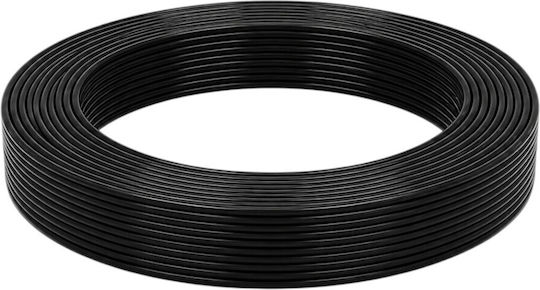 Rigid Electric Cable 1x1.5 Mm² 100 M Single-core Bv Black Pvc Insulation Cobi Smart