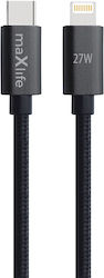 Maxlife USB-C zu Blitzkabel 27W Schwarz 3m Maxlife USB-C zu Blitzkabel 27W Schwarz 3m