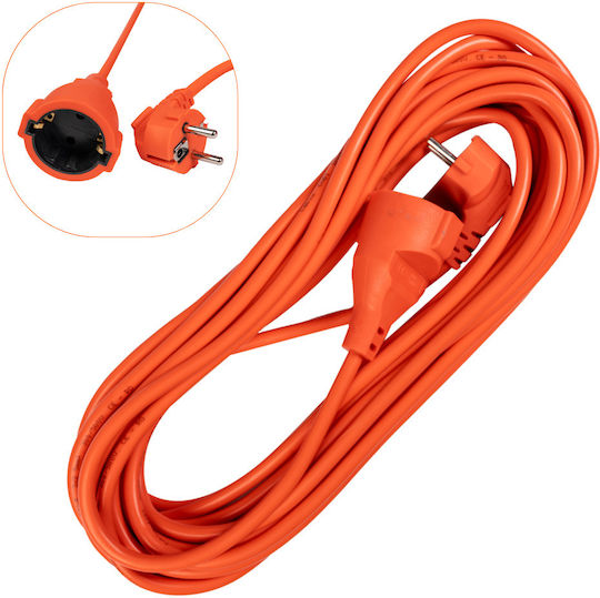 Extension Cord Cable Extension with Length 10m Cable Cross Section 3 x 2.5mm² and Grounding