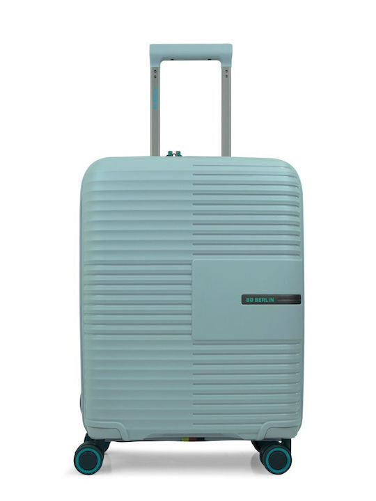 Bg Berlin Linea Cabin Hard Mint Suitcase with 4 Wheels Height 55cm