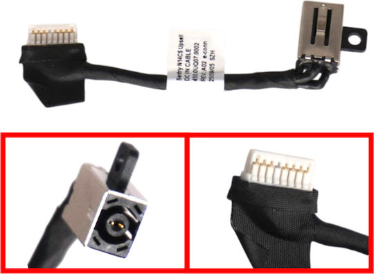 Dell Inspiron 14 5440 5440-bn55002sb 5440-cn55002sc 1cf2c 01cf2c 450.0uq07.0002 5,8cm 7-polige Laptop-Netzsteckdose