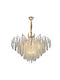 Lightplanet Chandelier 12xE14 Ø80cm with Crystals 6723/800