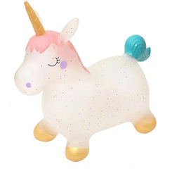NICEkids Săritori Unicorn pentru 3+ Ani Albe