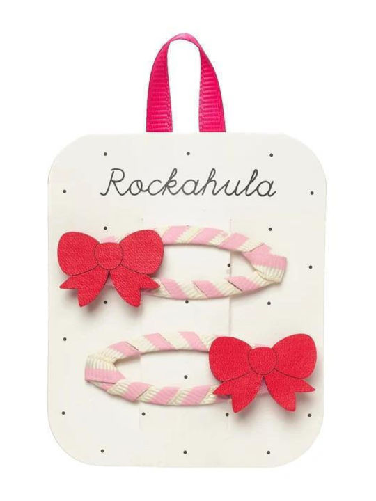 Rockahula Kinder Haarspangen Cutesy Schleife Gestreift