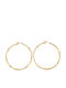 Earrings Hoops 55mm Silver 925 Rssh015