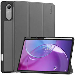 Enkay Shockproof Flip Cover Grau (Lenovo Idea Tab Pro Gen 2)