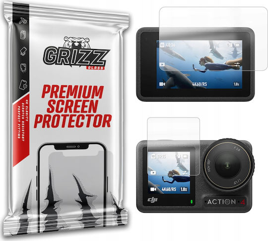 GrizzGlass Protecție Ecran pentru Cameră de Acțiune DJI