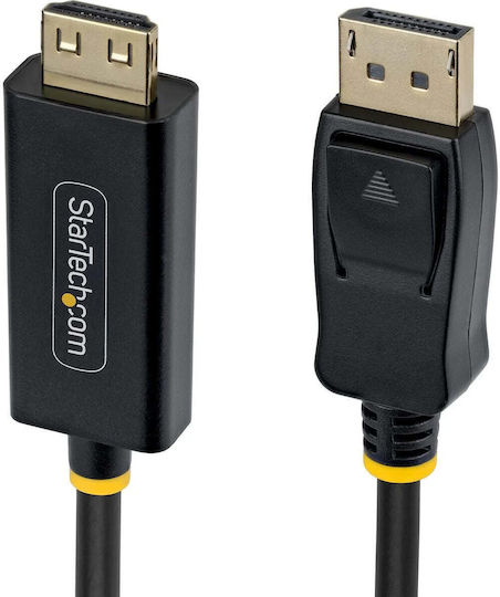 StarTech Καλώδιο DisplayPort male - 2m Μαύρο