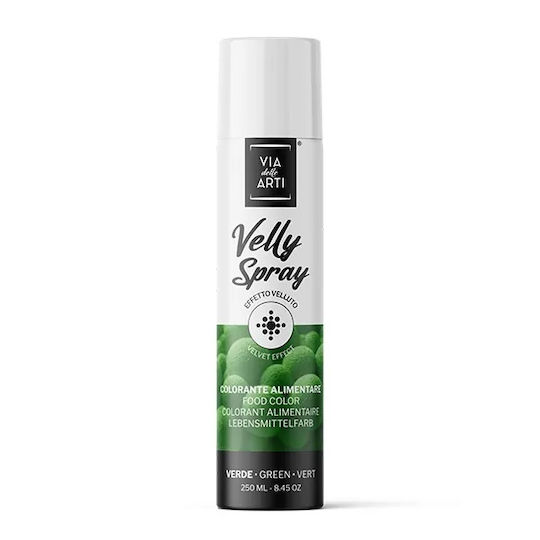 Via delle Arti Culoare Alimentară Lichidă Verde 250ml Spray