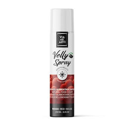 Via delle Arti Culoare De Coloranți Alimentari În Formă Lichidă Roșie 250ml Spray