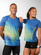 Athletic T-Shirt Chroma Blue
