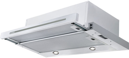 Franke Smart Glass Retractable Kitchen Hood 60cm White