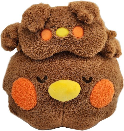 Miniso Mini Pals Puff Pompom Schlafmaske