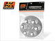 Ak-interactive 612 Aluminium Palet 6 Wells