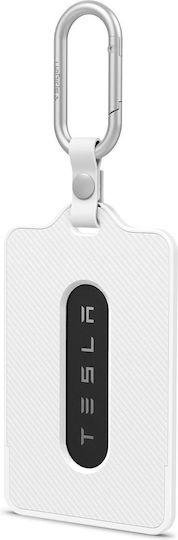 Spigen Tesla калъф за карта 1 брой бял Tesla ключова карта Acp11404