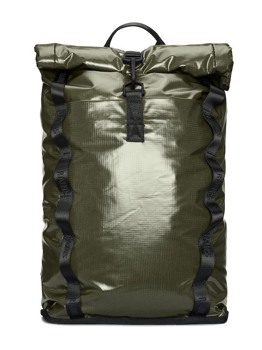 Rains Rolltop Rucksack Wasserdicht 16lt Grünes