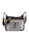 Furry Women's Crossbody / Shoulder Bag Black