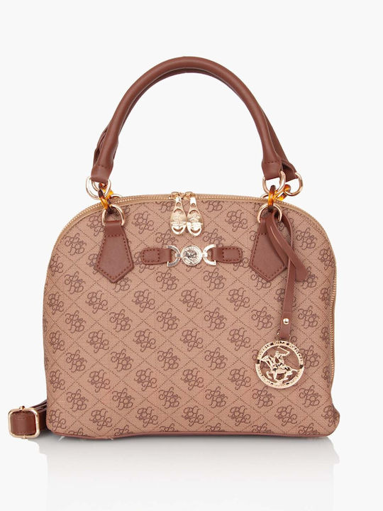 Damentasche Handtasche Crossbody Beige